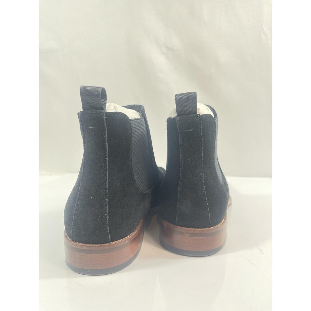 Vintage Foundry Co Boots Mens Size 10 Black Evans Suede Chelsea Ankle New Box - Picture 7 of 12
